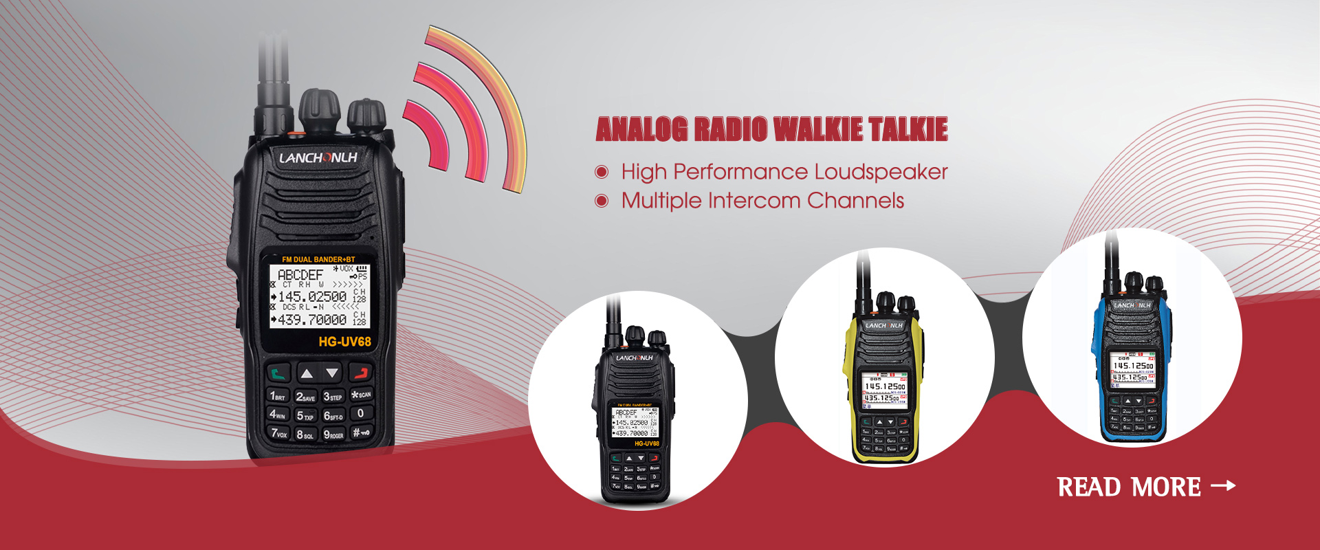 ຜູ້ຜະລິດວິທະຍຸອະນາລັອກ Walkie Talkie